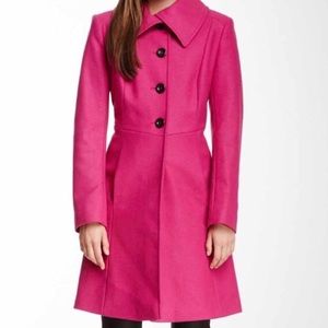 Nicole Miller Women’s Coat, Size 8, Magenta
